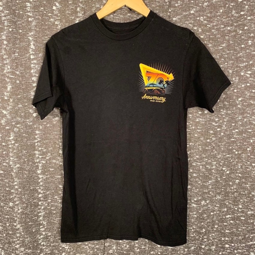 In-N-Out Burger 70th Anniversary T-Shirt Black Graphic Tee 1948-2018 Men's Small